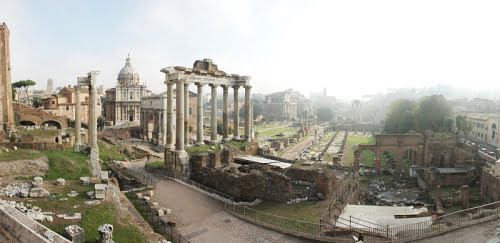 Foro Romano en la actualidad