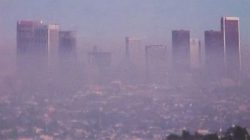 Ciudad que sufre el smog